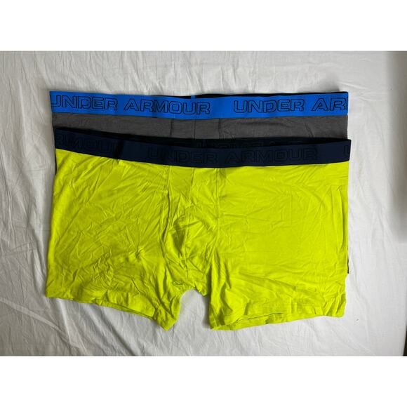 4-62 UNDER ARMOUR Men's Stretch Boxerjock 2-PACK Fitted HeatGear 5XL - Picture 1 of 11